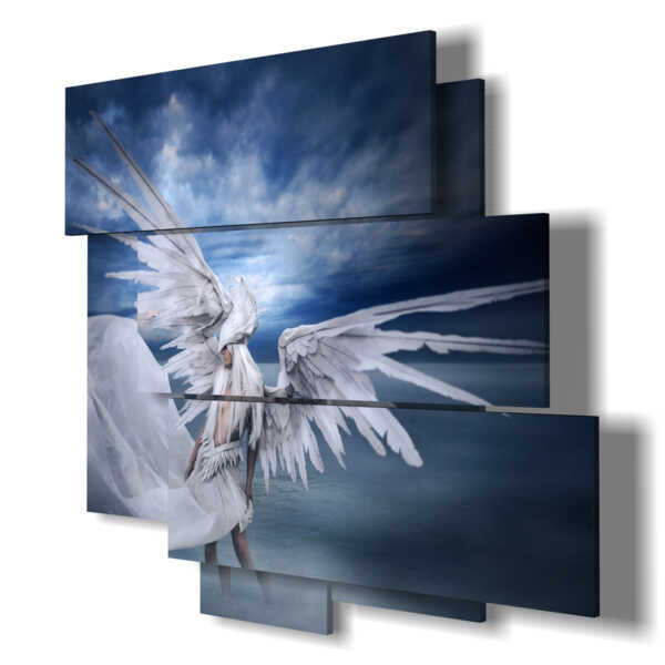 paintings with fantasy images angels and demons