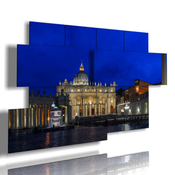 Rome en tableaux la nuit