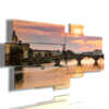 painting with images of Florence ponte vecchio