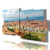 tableau avec des images de la ville de Florence